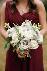 Rich Red Wedding at Atlanta History Center in Atlanta, GA