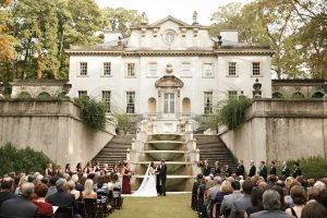 Rich Red Wedding at Atlanta History Center in Atlanta, GA