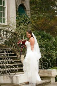 Rich Red Wedding at Atlanta History Center in Atlanta, GA