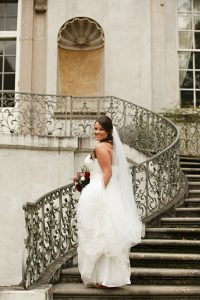 Rich Red Wedding at Atlanta History Center in Atlanta, GA