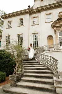 Rich Red Wedding at Atlanta History Center in Atlanta, GA