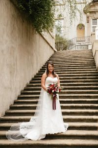Rich Red Wedding at Atlanta History Center in Atlanta, GA