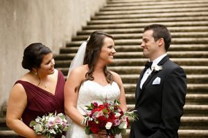 Rich Red Wedding at Atlanta History Center in Atlanta, GA