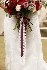 Rich Red Wedding at Atlanta History Center in Atlanta, GA