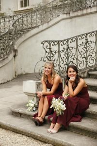 Rich Red Wedding at Atlanta History Center in Atlanta, GA