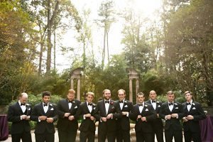 Rich Red Wedding at Atlanta History Center in Atlanta, GA