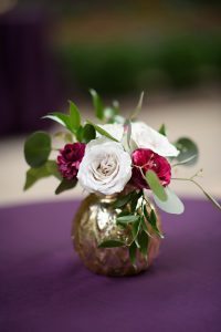 Rich Red Wedding at Atlanta History Center in Atlanta, GA