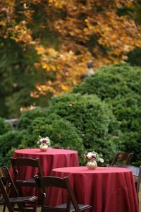 Rich Red Wedding at Atlanta History Center in Atlanta, GA