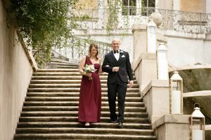 Rich Red Wedding at Atlanta History Center in Atlanta, GA