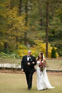 Rich Red Wedding at Atlanta History Center in Atlanta, GA