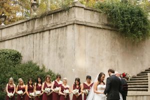 Rich Red Wedding at Atlanta History Center in Atlanta, GA