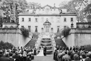 Rich Red Wedding at Atlanta History Center in Atlanta, GA