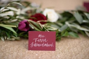 Rich Red Wedding at Atlanta History Center in Atlanta, GA