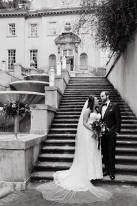 Rich Red Wedding at Atlanta History Center in Atlanta, GA