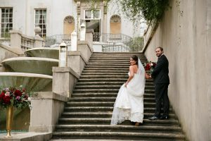 Rich Red Wedding at Atlanta History Center in Atlanta, GA