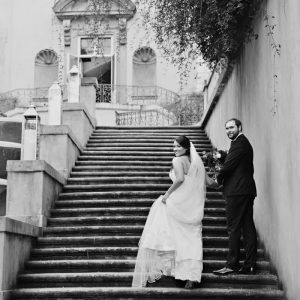 Rich Red Wedding at Atlanta History Center in Atlanta, GA