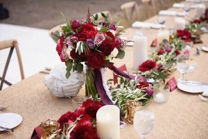 Rich Red Wedding at Atlanta History Center in Atlanta, GA