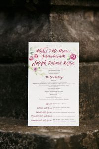 Rich Red Wedding at Atlanta History Center in Atlanta, GA