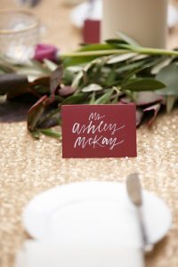 Rich Red Wedding at Atlanta History Center in Atlanta, GA