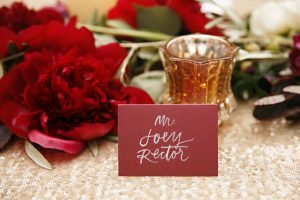 Rich Red Wedding at Atlanta History Center in Atlanta, GA