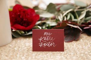 Rich Red Wedding at Atlanta History Center in Atlanta, GA