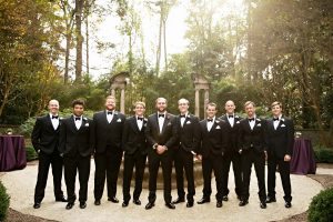 Rich Red Wedding at Atlanta History Center in Atlanta, GA