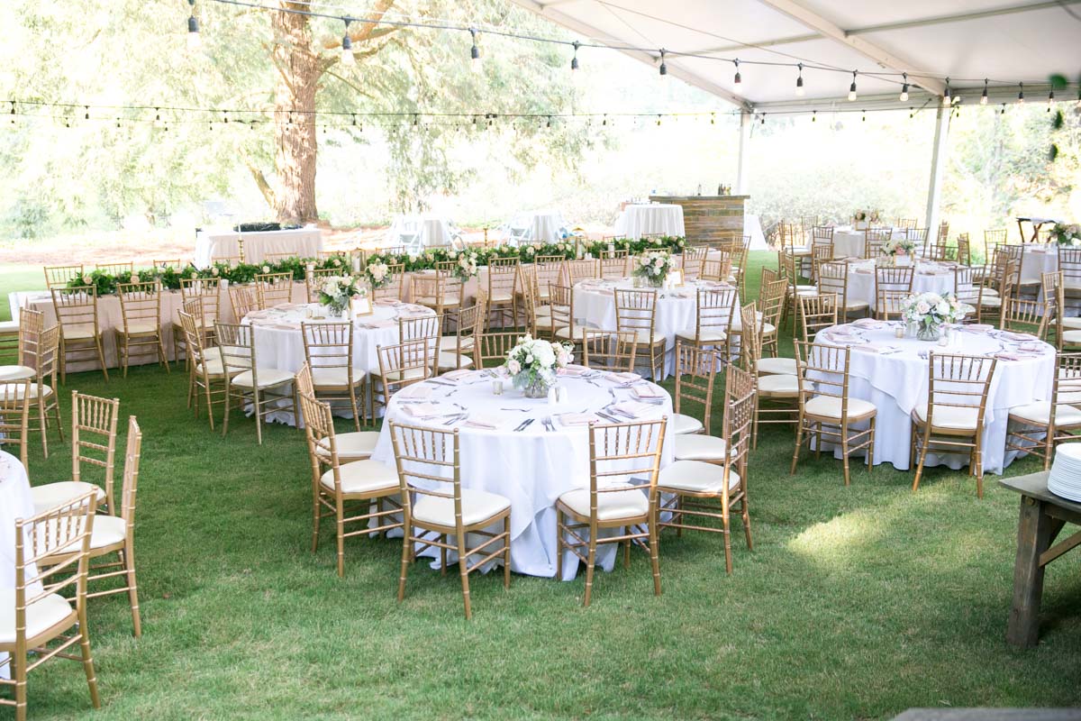 Flower Filled Outdoor Wedding At