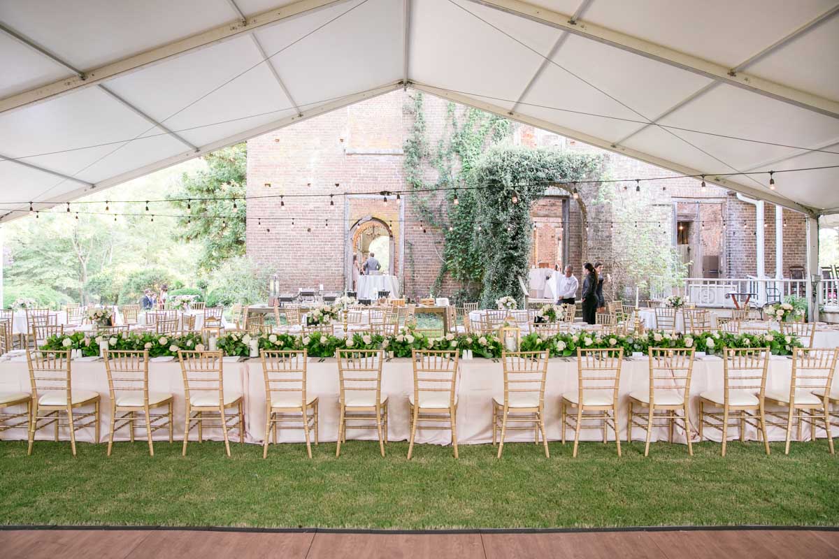 Flower Filled Outdoor Wedding At