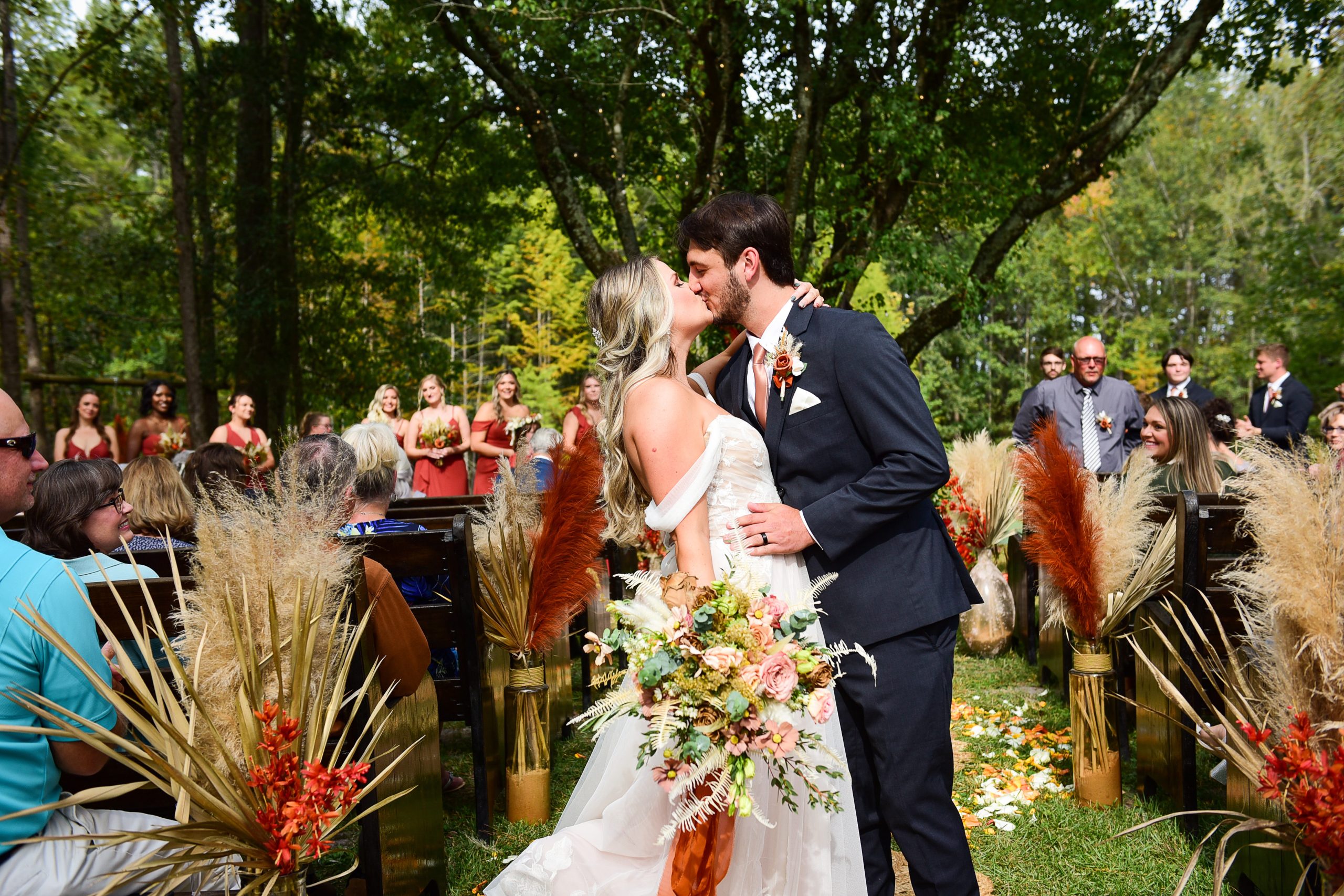Whimsical Boho Outdoor Wedding in Alabama