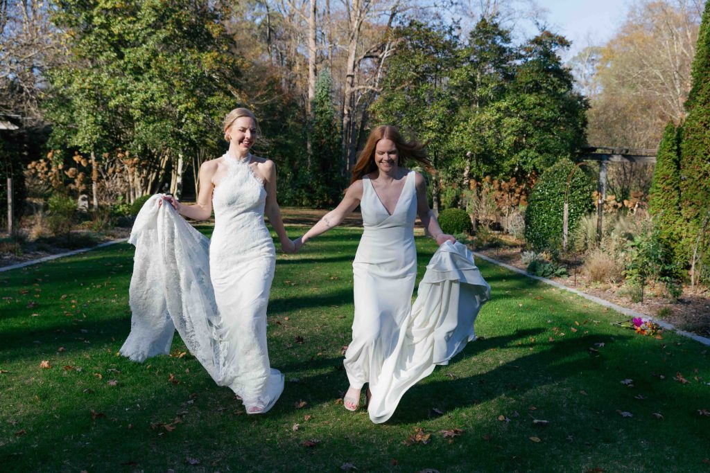 Ciara & Meaghan’s Intimate Wedding at Cator Woolford Gardens & Bold Monk Brewing