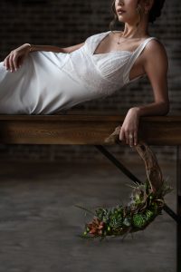 Bridal Editorial: Concrete & Lace